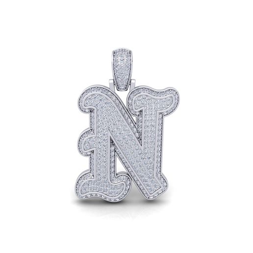 capital latter  N 3d Model and Render 3D model