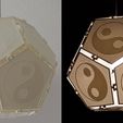 DDH-Lamp-YinYang.jpg Dodecahedron Lampshade "YinYang"