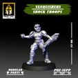 @ re VANQUISHERS | Hr ) Sie wry) a) OKNIGHT SOUL Studia jy 33 MM MODULAR PRE-SUPP w PARTS & aS 7, aS Vanquishers Shock Troops