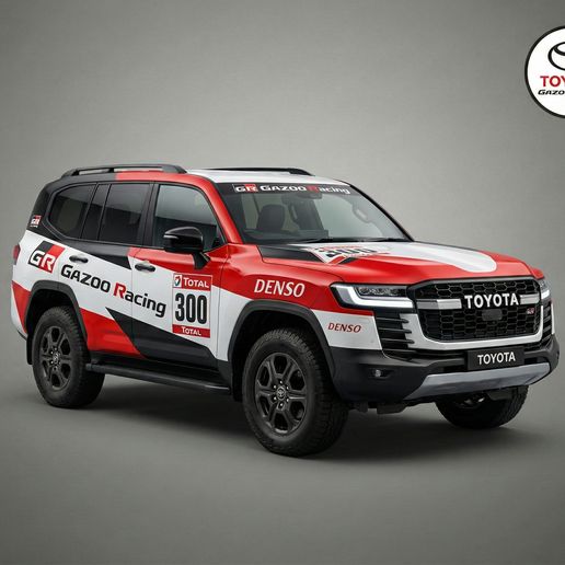 2022 Toyota Land Cruiser GR-Sport (LC300) - Ultimate Off-Road SUV - 3D Printable