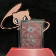 tempImagepgkl0m.jpg Pokemon TCG Mew Display Stand - Beckett card holder version