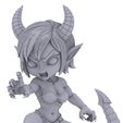 1.jpg Sweet Mini Funny Demon Lady Chibi