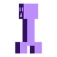 creeper_token.stl Minecraft Ring Toss Game