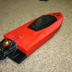 IMG_0175.jpg STL file 23" RC JETBOAT・3D printing idea to download