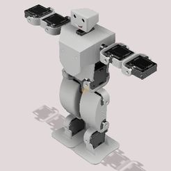 MINI HUMANOID.JPG Fichier 3D MINI HUMANOÏDE・Objet pour impression 3D à télécharger