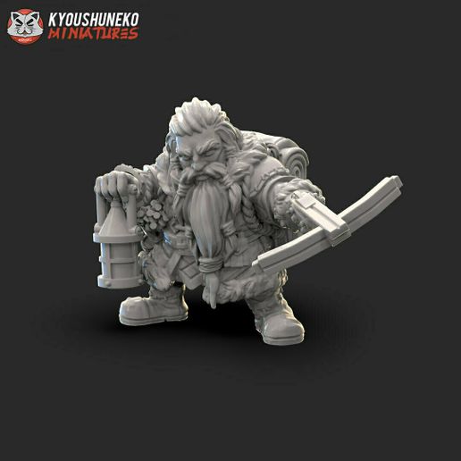 Dwarf Ranger Lord - 3D model önizlemesi