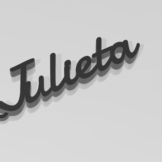 👩 Julieta・ STL File for 3D printing・Cults