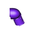 MKIII_arm_6-b.stl armadura de rebites posed arms truescale x11
