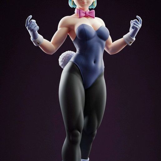 Bulma STL – Dragon Ball Female Statue – Glamour Anime
