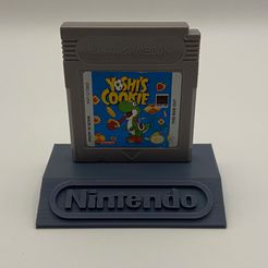 GB-stand.jpg Archivo STL Expositor de juegos Game Boy・Modelo de impresora 3D para descargar