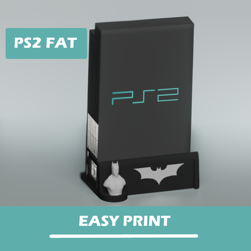PS2-FAT.png PLAYSTATION 2 FAT vertical stand
