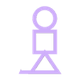 Stand symbols.stl Mask Stand Squid Game