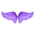 Untitled-wing.obj Angel Wings - Overlapping Feather Structure 3d print