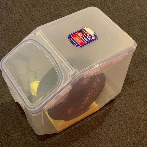 Скачать бесплатный файл STL Aldi Lock & Lock Rice Case 12L Spool Holder