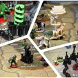 resto.jpg DEFINITIVE Bundle of strongholds for war of the ring mountains compatible included