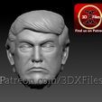 Cults6.jpg Donald Trump - Hot Toys Head Sculpt - Action figure onesixth