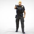 P2-1.20.jpg N2 American Police Officer Miniature 3D print model
