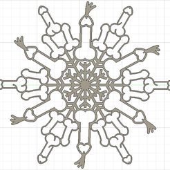 1.jpg Fichier STL Dick SnowFlake・Design imprimable en 3D à télécharger