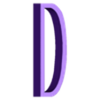 D.stl Letters and Numbers ALIENS | Logo