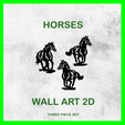 HORSESWALLARTTHREEPIECESET.png HORSES WALL ART 2D 01