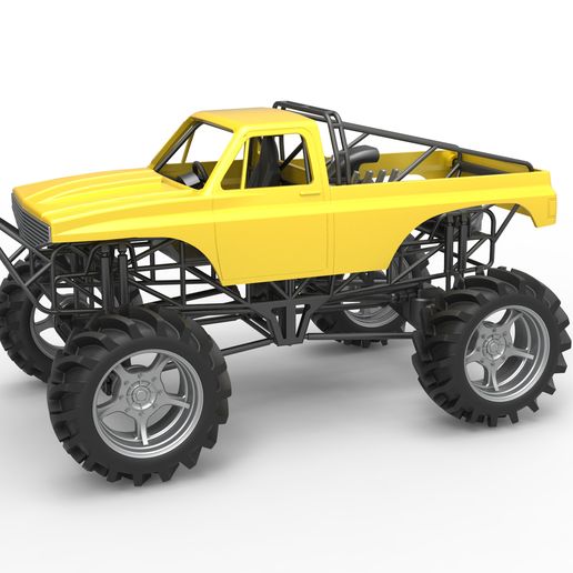 1.jpg Archivo 3D Camión de lodo de fundición a escala 1:25・Objeto de impresión 3D para descargar, CosplayItemsRock