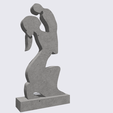 Shapr-Image-2022-11-17-180958.png Cherish, Mother Love, Mother and Child, Motherhood Abstract Statue, Sculpture, Family Figurine, Home Decor