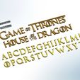 assembly2.jpg Letters and Numbers HOUSE OF THE DRAGON / GAME OF THRONES Letters and Numbers | Logo