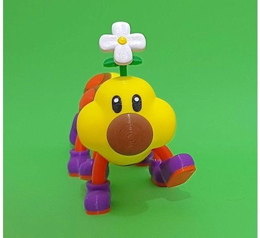 f99687dd719c4e8bc6a39e946c3d9ef7_preview_featured.jpg Wiggler aus den Mario-Spielen - mehrfarbig