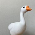 IMG_6978.jpeg 8inch Porch Goose, Desk Goose, Companion Buddy, Outdoor & Indoor statue, Yard Art, Cute and Funny Goose Gift - COMMERCIAL LICENSE!!