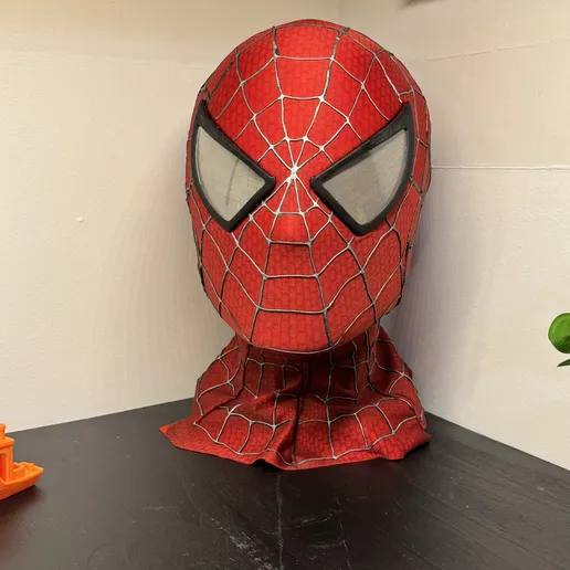 🦸‍♂️ Spider-man Raimi faceshell + lens realistic・ STL File for 3D ...