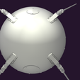 8.png Sputnik - 1 for FDM printers 3D print model