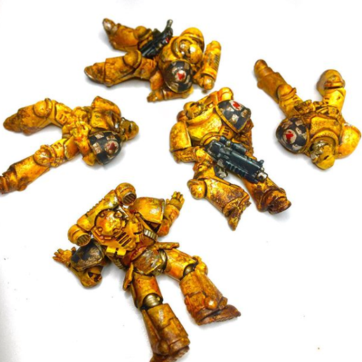 Prime Marine casualties 3D model