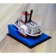 2cbb13688751f604074fe2b416a4e5d6_preview_featured.jpg Old paddle-wheel steam boat with display stand (visual benchy)