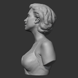 05.png Download OBJ file Marilyn Monroe 3D print model • 3D printing object, sangho