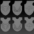 Image5.jpg Chaos Knights Carapace Shield pack - traitor legions