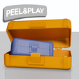 3.png STL file Box - Peel & Play - Print in Place・3D print design to download