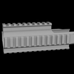Snipaste_2021-08-15_03-46-18.jpg Fichier STL Rail d'extension de garde-main Ergo M4・Design pour imprimante 3D à télécharger