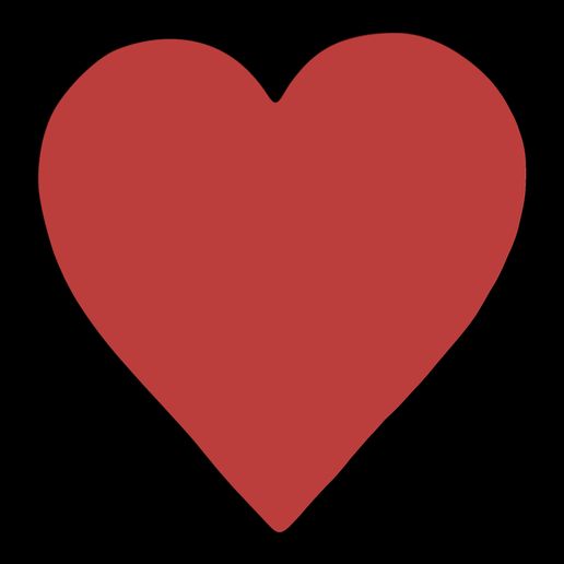 Fantasy-Heart-5.jpg Fantasy Heart Relief STL file for 3d printing or CNC Free 3D print model