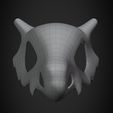 CuboneMaskFrontalWire.jpg Pokemon Cubone Skull Mask for Cosplay