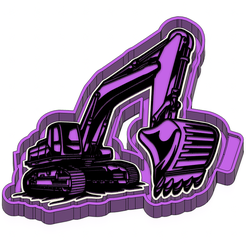 ink.png Excavator Freshie Mold Housing STL