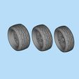 1.jpg artRims and tires for diecast and scale models STL files of the fully printable