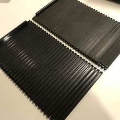 1.jpg Archivo STL CONSOLA CENTRAL PORTAVASOS PORTABEBIDAS PERSIANA ENROLLABLE CUBIERTA DE REPUESTO PARA BMW X5 E53・Objeto de impresión 3D para descargar