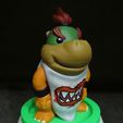 Bowser-Base-Jr-Painted.jpg Файл STL Боузер младший (легкая печать без поддержки)・Модель для печати в 3D скачать