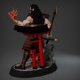 Kagutsuchi06.jpg Kagutsuchi - The God of Fire - Miniature 3D Printing Model