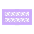 VikingLantern_PANEL_Tripple-knot_double.stl Vikings Lantern - with changeable panels