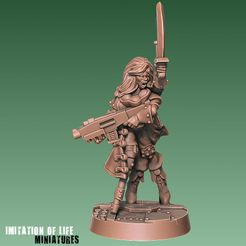 n hed ce => = = = = 3D file Captain Spam, the space pirate assasin mutant・3D printable model to download