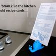 recipe_display_large.jpg SNAILZ... Note holders for people who are slow to get things done!