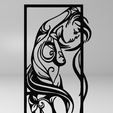 7-1.png Elegant Silhouette: Line Art of a Sensual Woman with Long Hair
