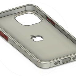 Foto-1.jpg Archivo STL Funda Iphone 12 - Apple・Diseño de impresión en 3D para descargar