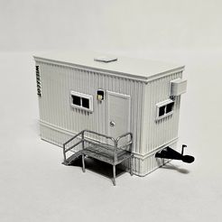 20230520_134930.jpg Archivo STL HO ESCALA OFICINA DE CONSTRUCCIÓN / REMOLQUE DE OBRA 8'X20'・Objeto para impresora 3D para descargar